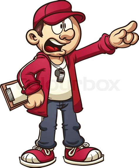 cartoon trainer